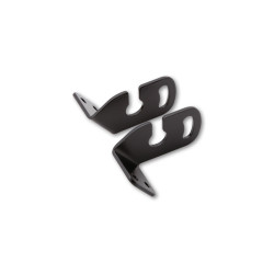 Adaptateurs pour clignotants HIGHSIDER pro modèle d’origine - pour support de plaque Aprilia/BMW/Triumph/Yamaha - noir - la p