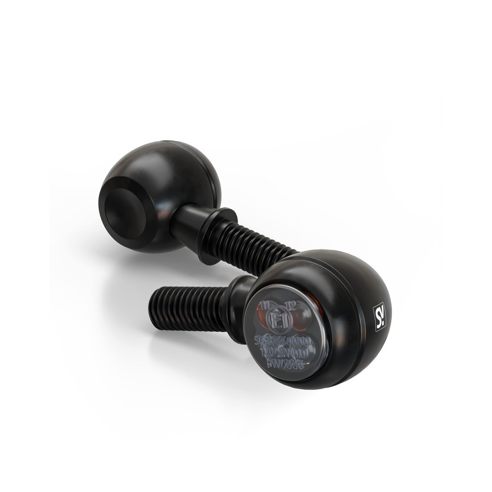 Feu arrière/clignotant HIGHSIDER smart Circula-S 3en1 homologué - verre fumé - la paire