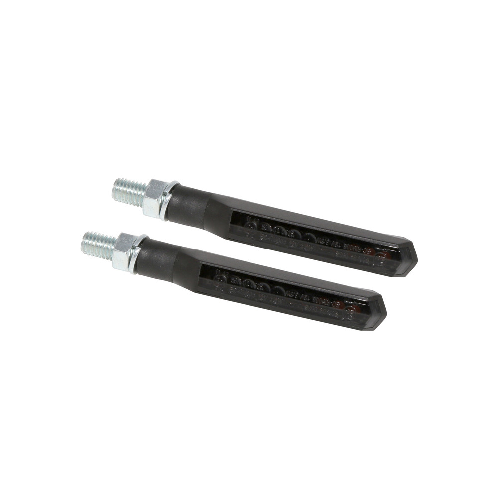 Clignotant séquentiel LED HIGHSIDER smart Run-TS homologué - verre fumé - la paire