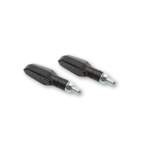 Clignotant LED HIGHSIDER smart Multiface homologué - verre fumé - la paire