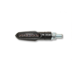 Clignotant LED HIGHSIDER smart Multiface homologué - verre fumé - la paire
