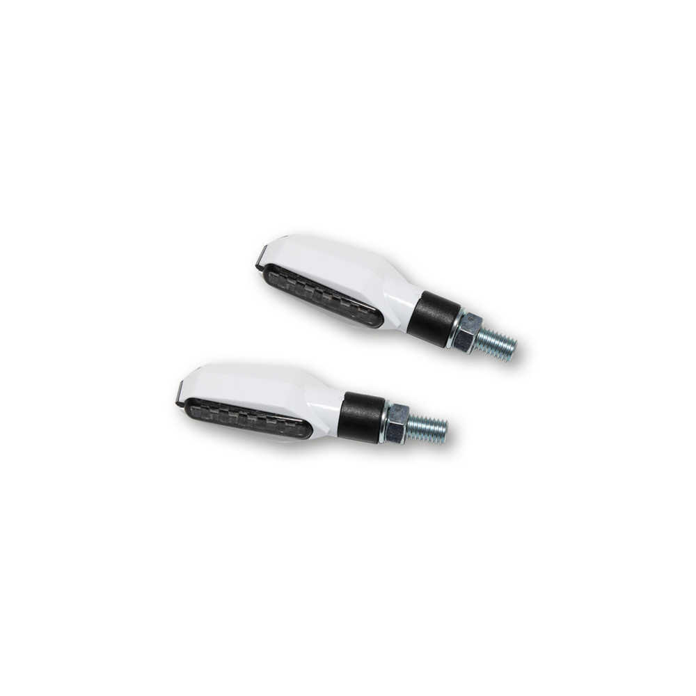 Clignotant LED HIGHSIDER smart Multiface homologué - verre fumé - la paire