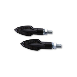 Clignotant LED HIGHSIDER smart Vinci homologué - verre fumé - la paire