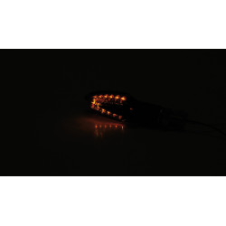 Clignotant LED HIGHSIDER smart Vinci homologué - verre fumé - la paire