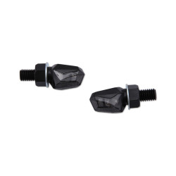 Clignotant LED HIGHSIDER smart Tiny homologué - verre fumé - la paire