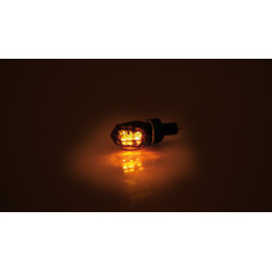 Clignotant LED HIGHSIDER smart Tiny homologué - verre fumé - la paire