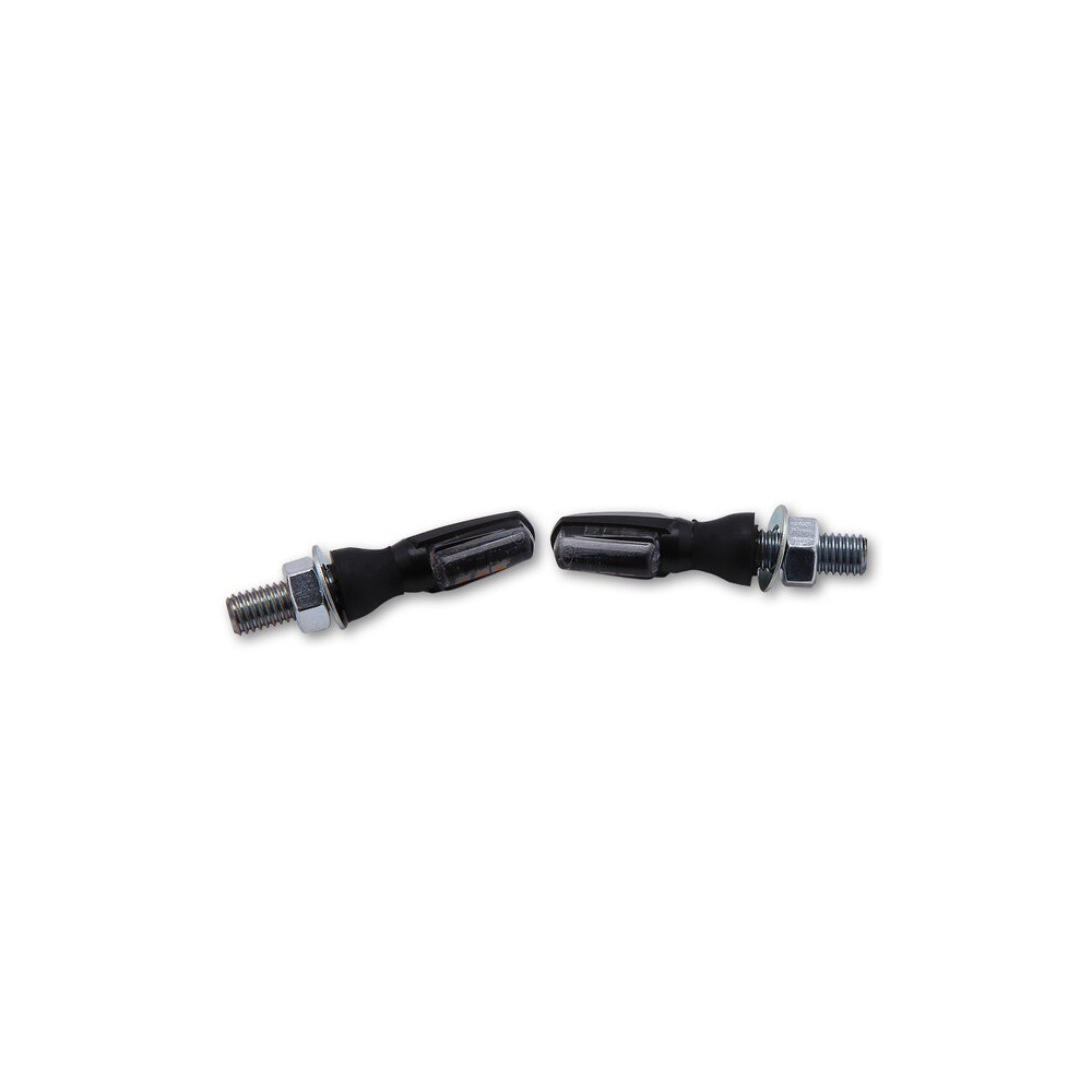 Clignotant/feu de position LED HIGHSIDER smart Spark 2en1 homologué - verre fumé - la paire