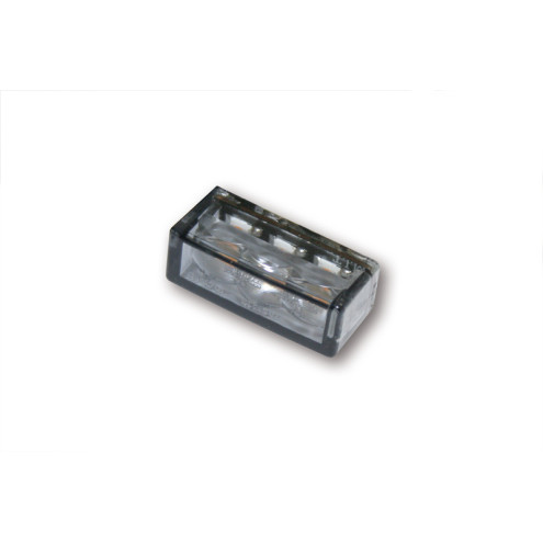 Clignotant LED HIGHSIDER smart Cube-H homologué - verre fumé - la paire