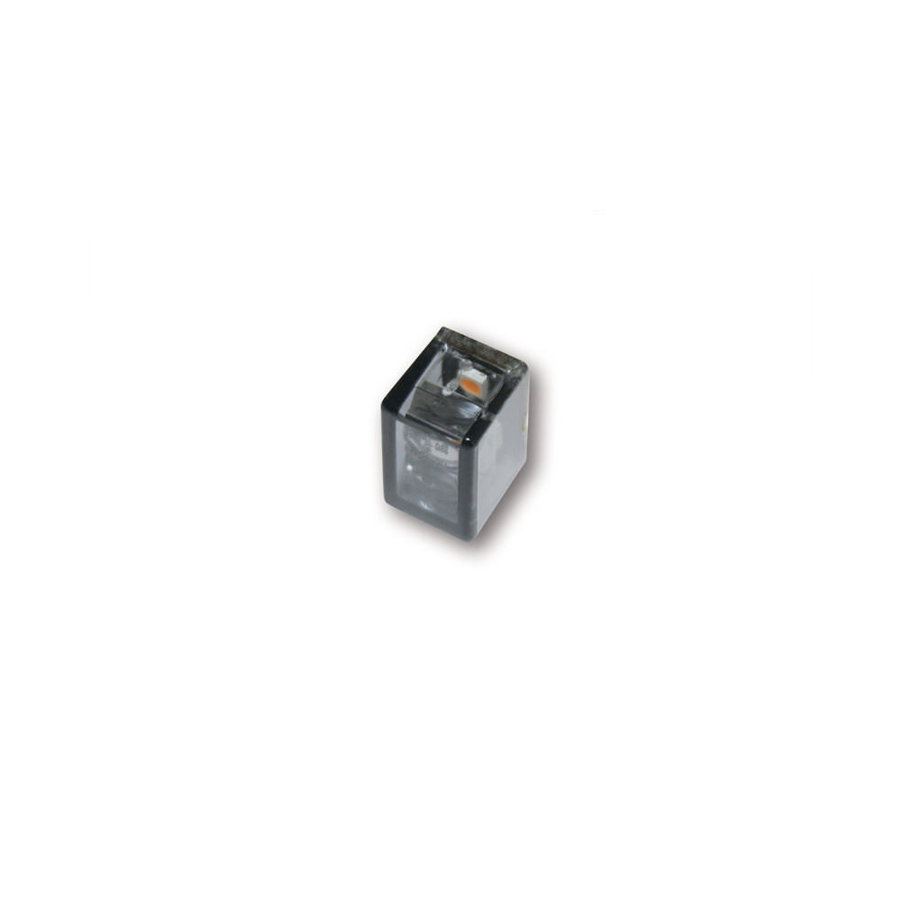 Clignotant LED HIGHSIDER smart Micro Cube-V homologué - verre fumé - la paire