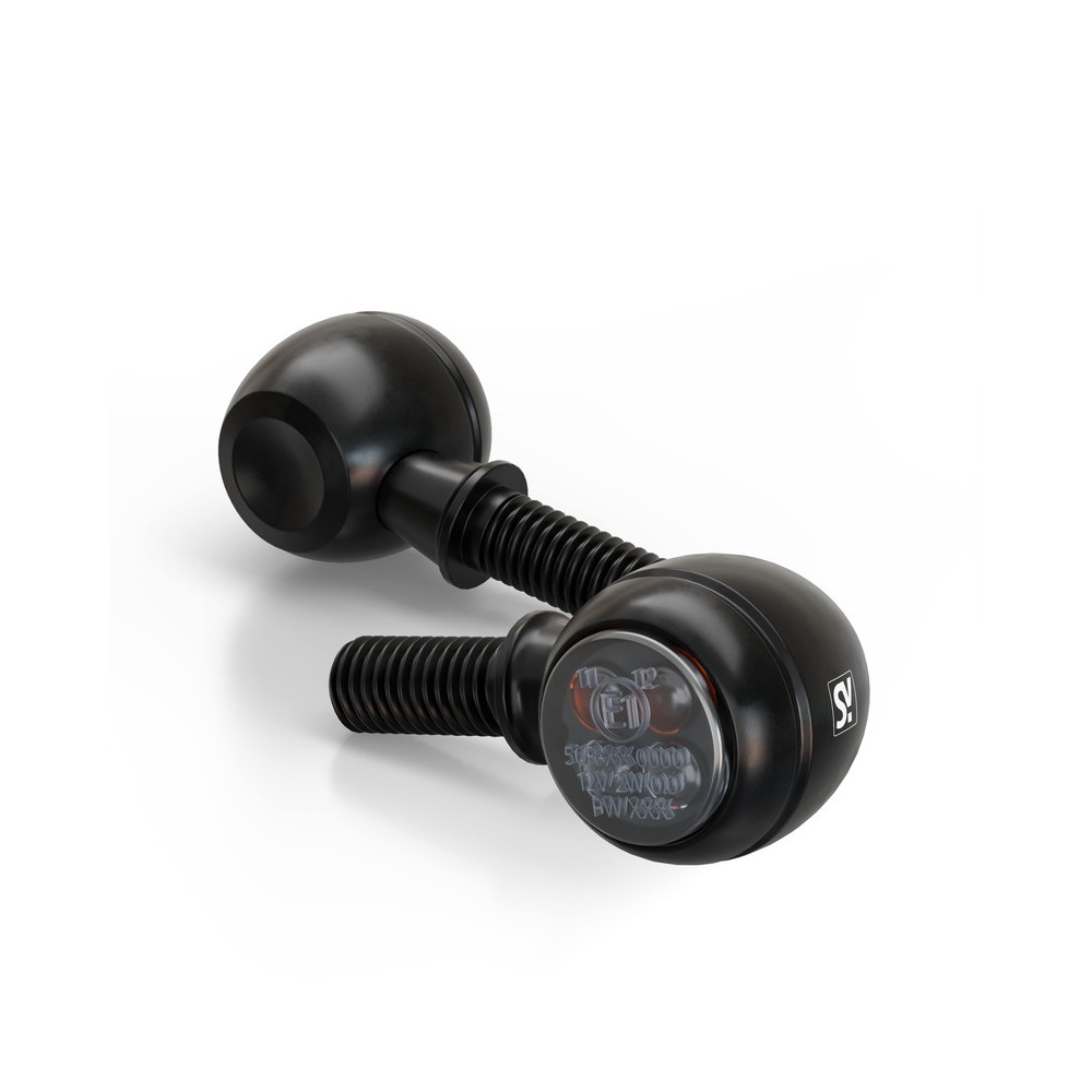 Clignotant/feu de position HIGHSIDER smart Circula-S 2en1 homologué - verre fumé - la paire