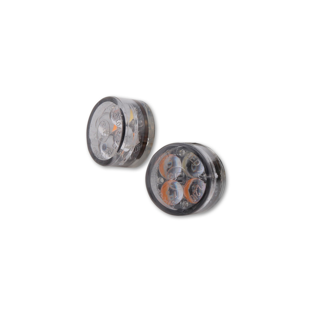 Clignotant/feu de position LED HIGHSIDER smart Module Sixteen 2en1 homologué - verre fumé - la paire