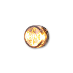 Clignotant/feu de position LED HIGHSIDER smart Module Sixteen 2en1 homologué - verre fumé - la paire
