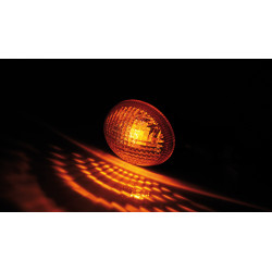 Clignotant HIGHSIDER smart Mini homologué - verre orange - la paire