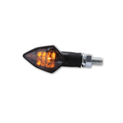 Clignotant LED HIGHSIDER smart Rock homologué - verre fumé - la paire