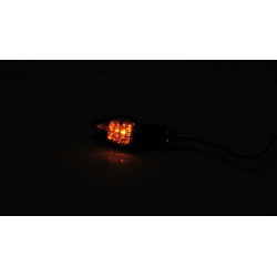 Clignotant LED HIGHSIDER smart Rock homologué - verre fumé - la paire