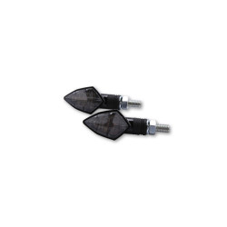 Clignotant LED HIGHSIDER smart Rock homologué - verre fumé - la paire