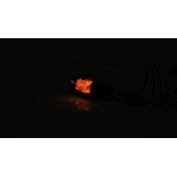 Clignotant LED HIGHSIDER smart Rock homologué - verre fumé - la paire