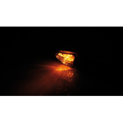 Clignotant LED HIGHSIDER smart Lizzard homologué - verre fumé - la paire