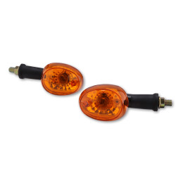 Clignotant HIGHSIDER smart homologué - verre orange - la paire