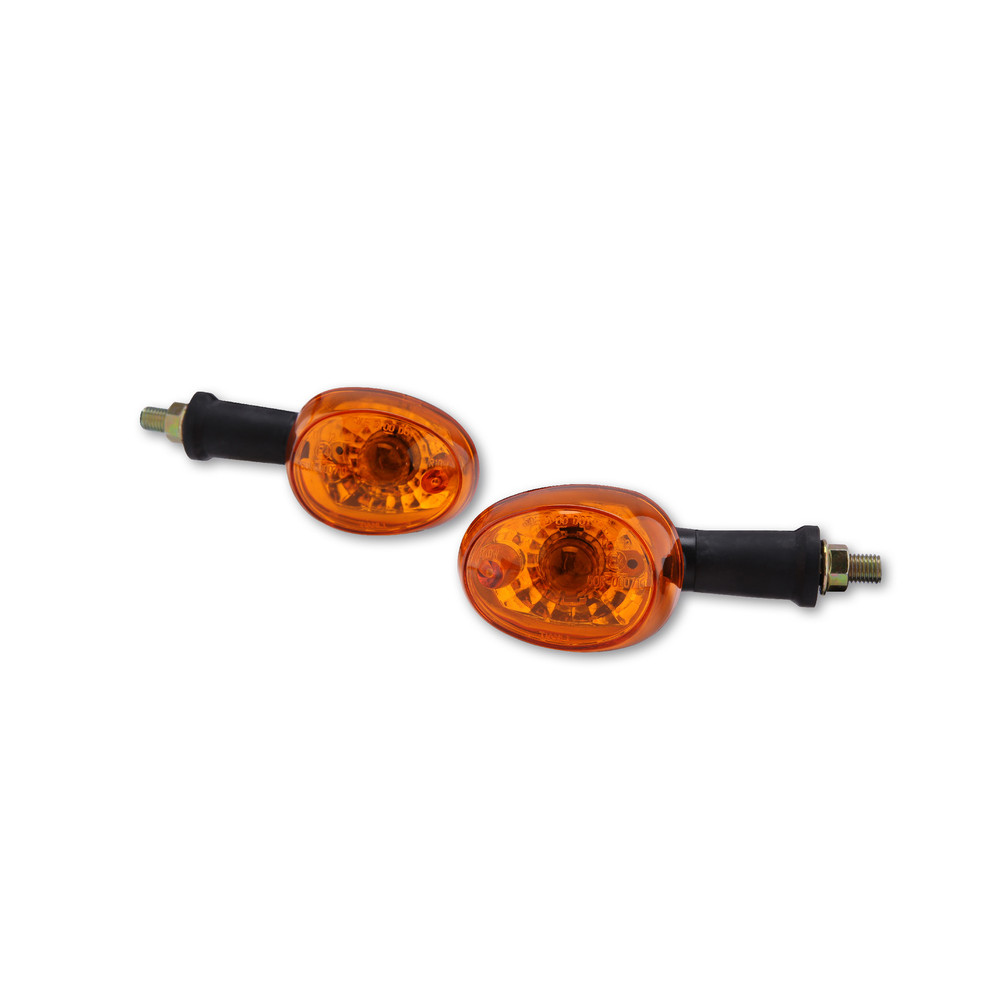 Clignotant HIGHSIDER smart homologué - verre orange - la paire