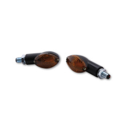 Clignotant HIGHSIDER smart Cateye Mini homologué - verre fumé - la paire