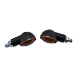 Clignotant HIGHSIDER smart Cateye Mini homologué - verre fumé - la paire