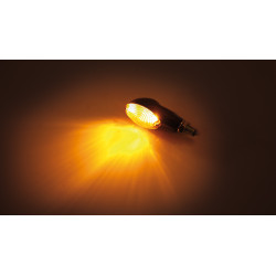 Clignotant HIGHSIDER smart Cateye Mini homologué - verre fumé - la paire