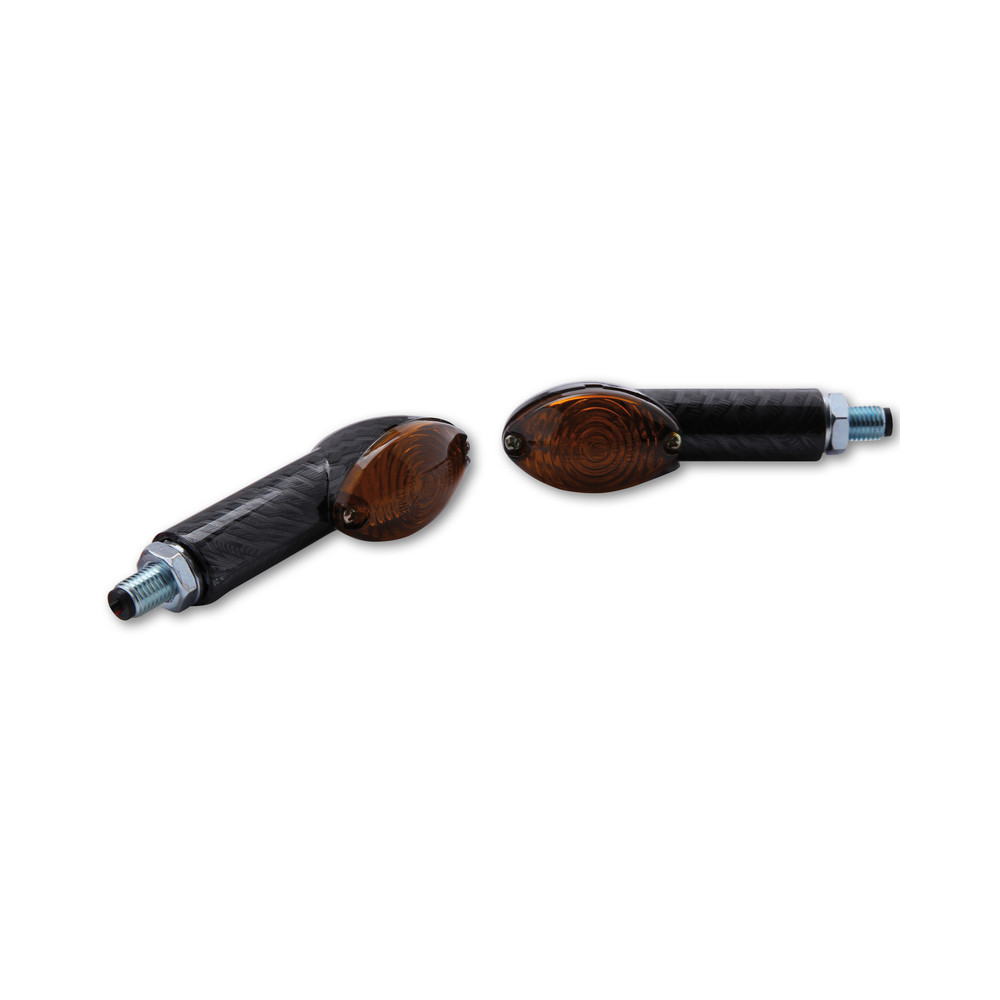 Clignotant HIGHSIDER smart Cateye Mini homologué - verre fumé - la paire