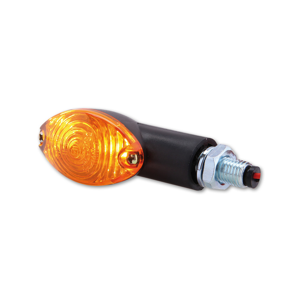 Clignotant HIGHSIDER smart Cateye Mini homologué - verre orange - la paire