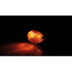 Clignotant HIGHSIDER smart Cateye Mini homologué - verre orange - la paire