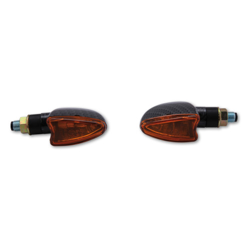 Clignotant HIGHSIDER smart Arrow Mini homologué - verre orange - la paire