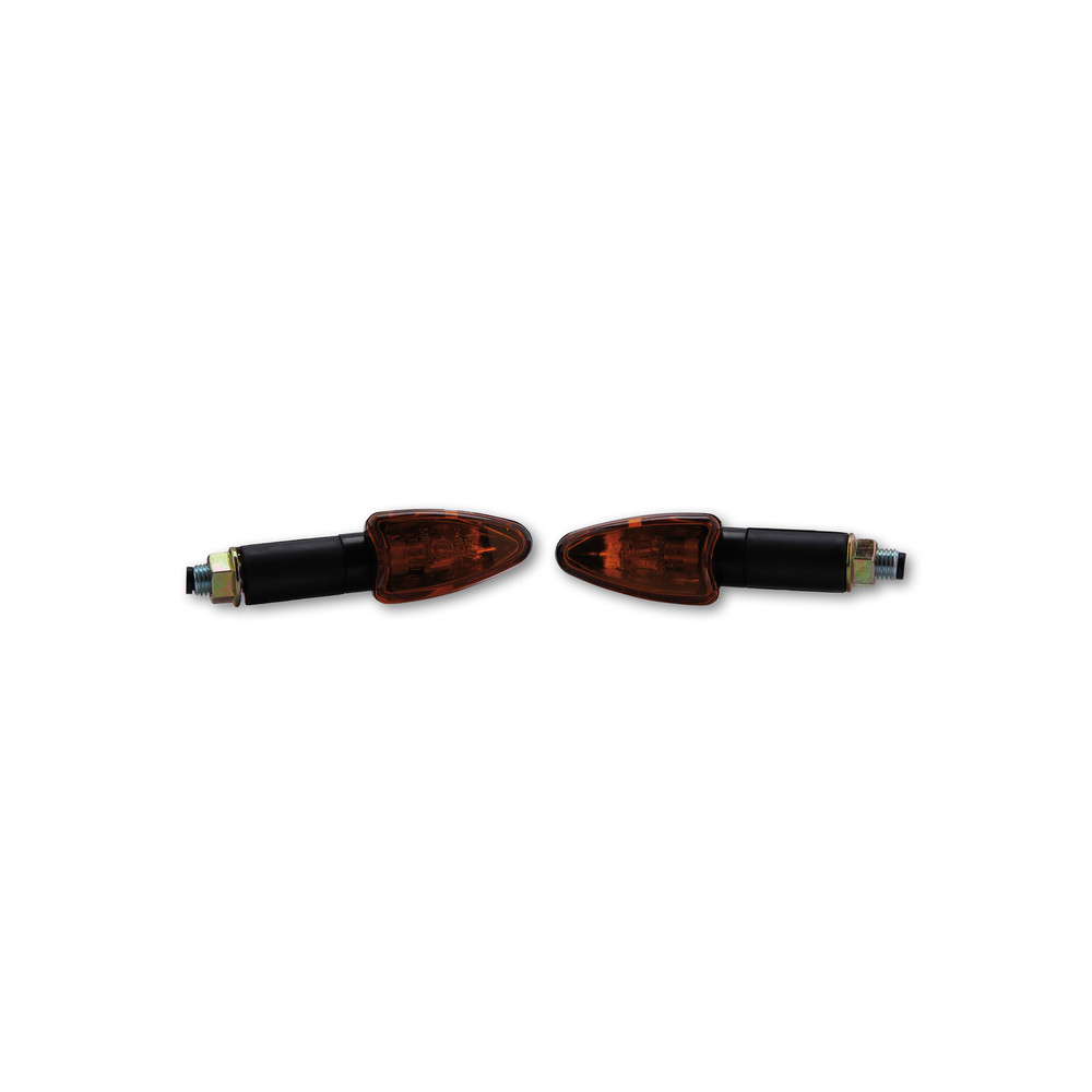 Clignotant HIGHSIDER smart Arrow Mini homologué - verre orange - la paire