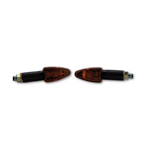 Clignotant HIGHSIDER smart Arrow Mini homologué - verre orange - la paire