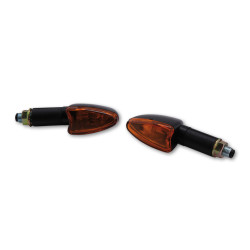 Clignotant HIGHSIDER smart Arrow Mini homologué - verre orange - la paire