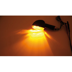 Clignotant HIGHSIDER smart Arrow Mini homologué - verre orange - la paire
