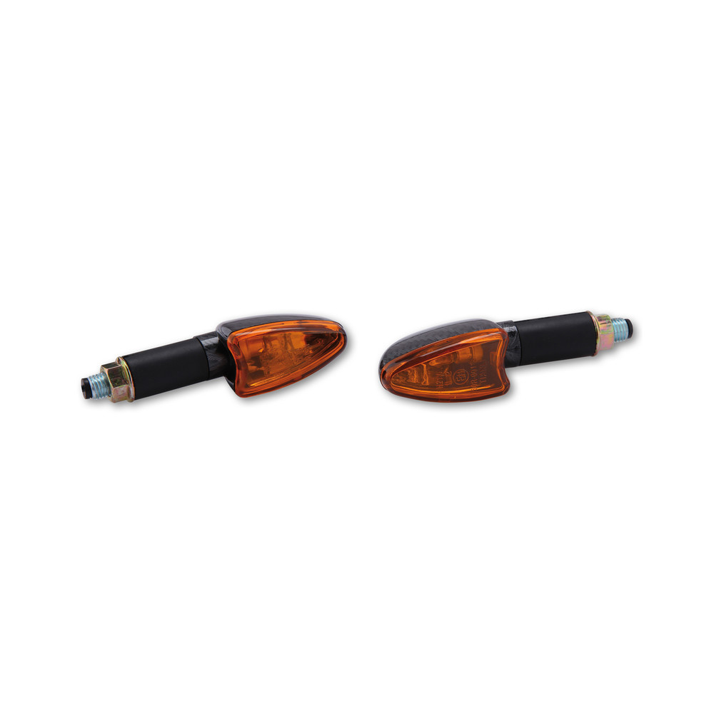 Clignotant HIGHSIDER smart Arrow Mini homologué - verre orange - la paire