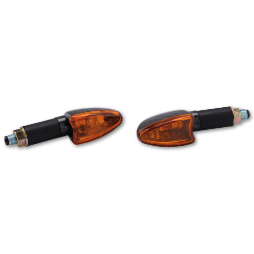 Clignotant HIGHSIDER smart Arrow Mini homologué - verre orange - la paire