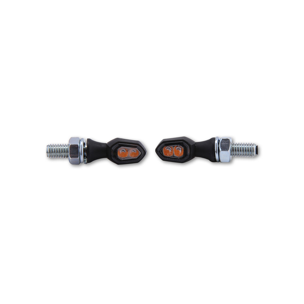 Clignotant LED HIGHSIDER smart Crumb homologué - verre fumé - la paire