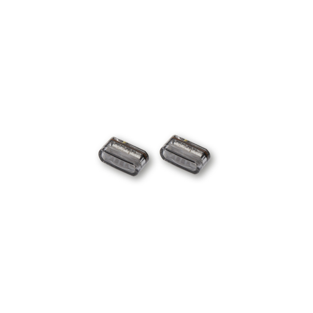 Clignotant LED HIGHSIDER smart Module 1 homologué - verre fumé - la paire