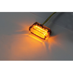 Clignotant LED HIGHSIDER smart Module 1 homologué - verre fumé - la paire
