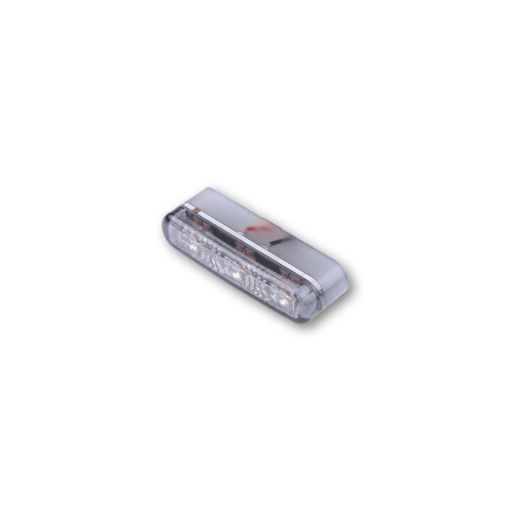 Feu arrière/clignotant HIGHSIDER smart Shorty 2 Pro Module 3en1 homologué - verre fumé - la paire