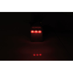 Feu arrière/clignotant HIGHSIDER smart Shorty 2 Pro Module 3en1 homologué - verre fumé - la paire