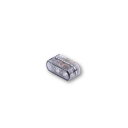 Feu arrière/clignotant HIGHSIDER smart Module 1 Pro 3en1 homologué - verre fumé - la paire