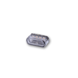 Feu arrière/clignotant HIGHSIDER smart Module 1 Pro 3en1 homologué - verre fumé - la paire