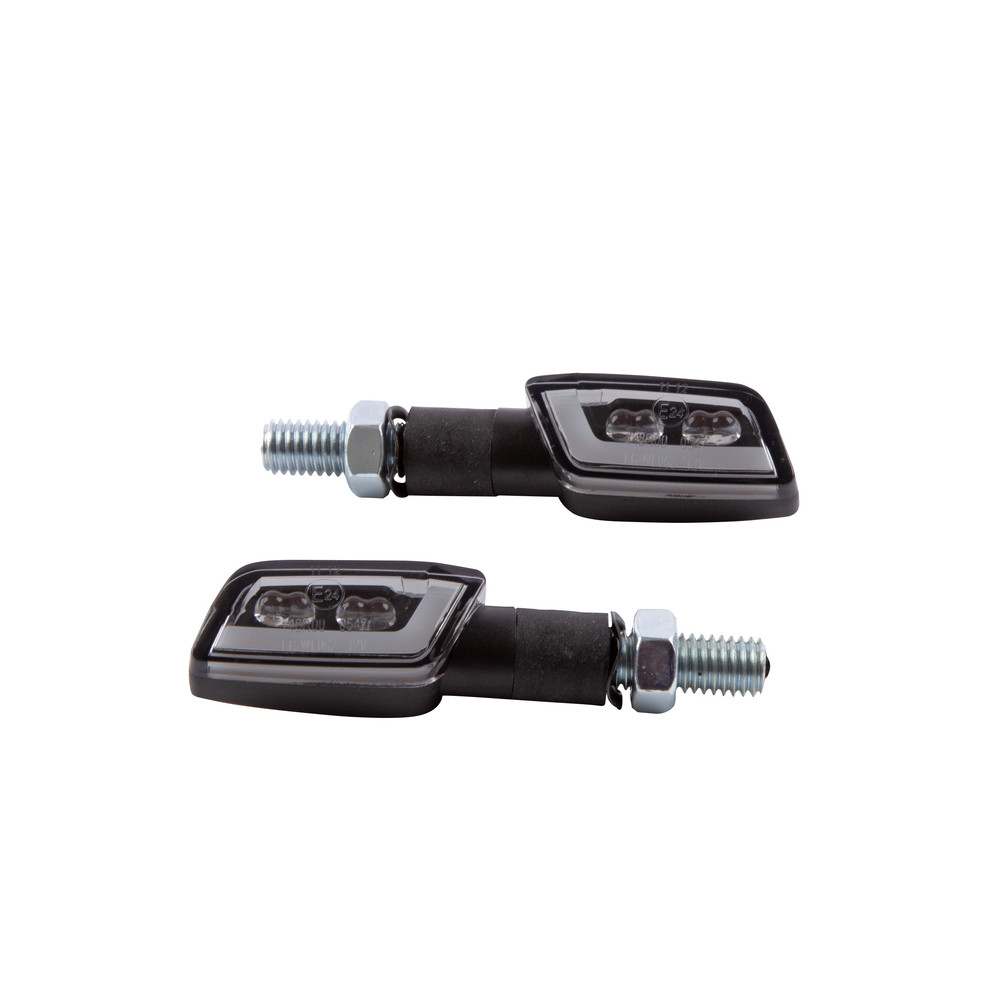 Clignotant/feu de position LED HIGHSIDER smart Formula-TS 2en1 homologué - verre fumé - la paire