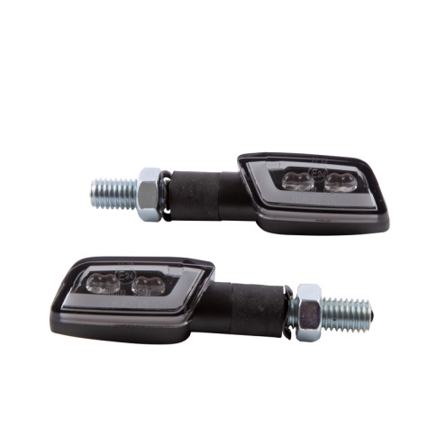 Clignotant/feu de position LED HIGHSIDER smart Formula-TS 2en1 homologué - verre fumé - la paire