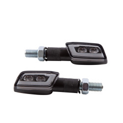 Feu arrière/clignotant LED HIGHSIDER smart Formula-TS 3en1 homologué - verre fumé - la paire