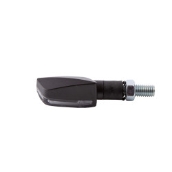 Feu arrière/clignotant LED HIGHSIDER smart Formula-TS 3en1 homologué - verre fumé - la paire