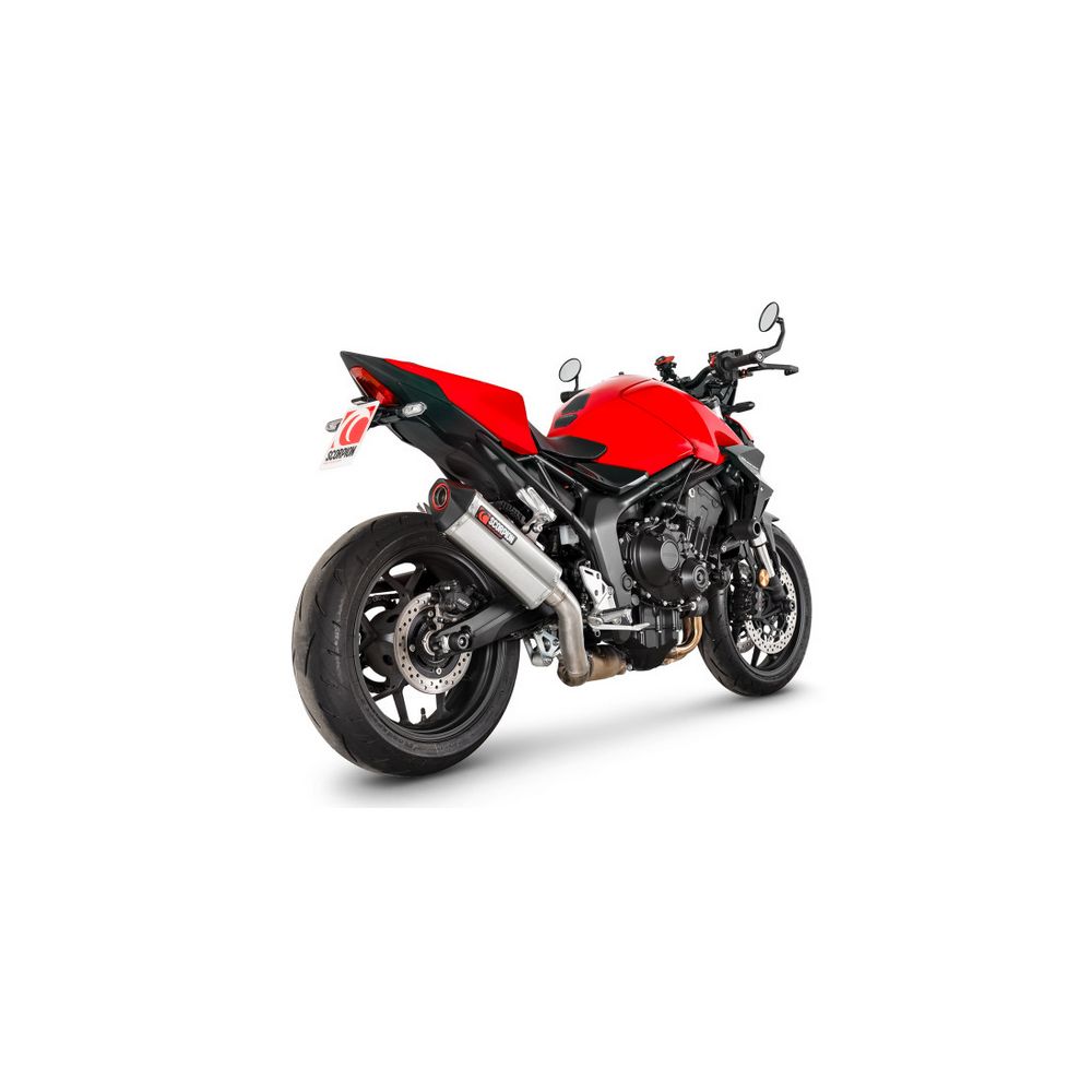 Echappement Scorpion Serket Parallel Inox - Honda CB1000 Hornet 2025