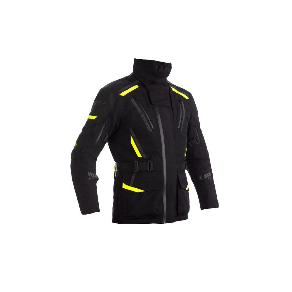 Veste RST Pathfinder textile - noir/jaune fluo